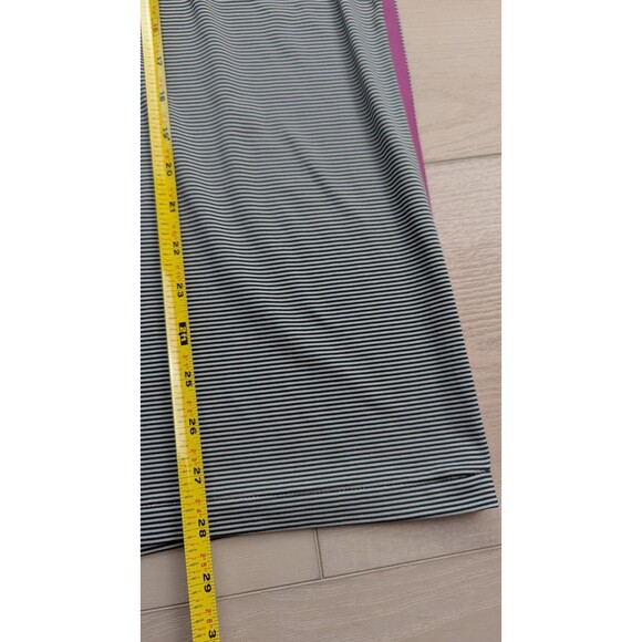 G/Fore Golf Polo Shirt Mens Medium Chileno Bay Striped Stretch Performance - Picture 6 of 8